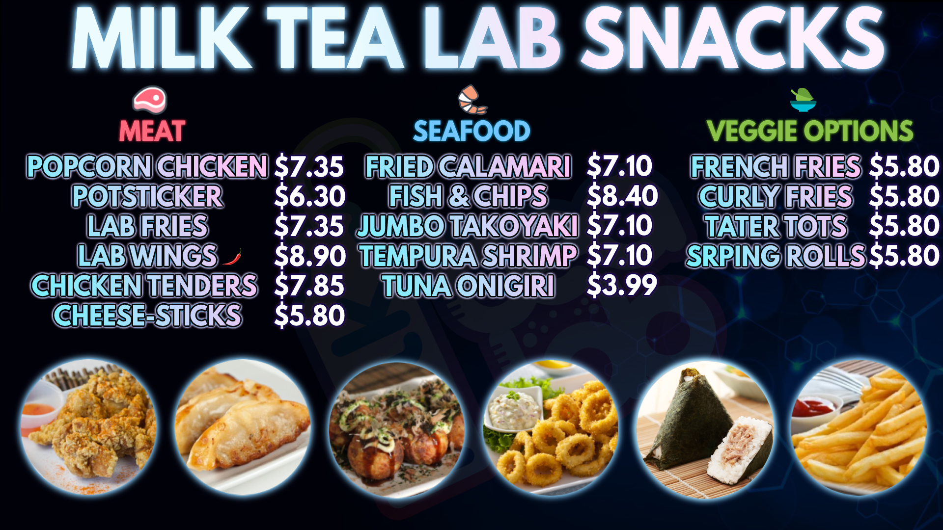 Milk Tea Lab South San Jose Menu - Milk Tea Lab