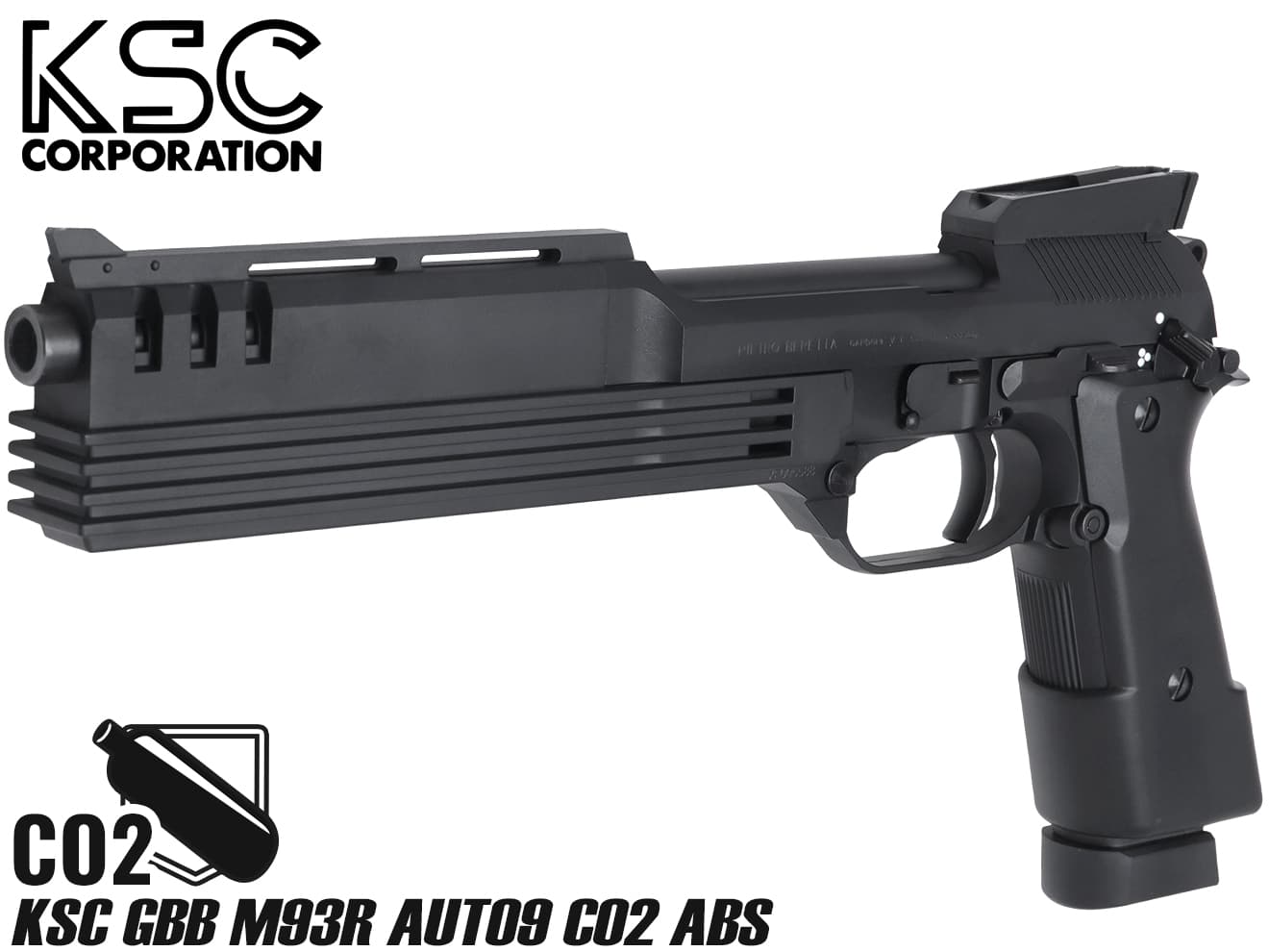 KSC GBB M93R オート9 CO2 ABS | ミリタリーベース – ミリタリーベース