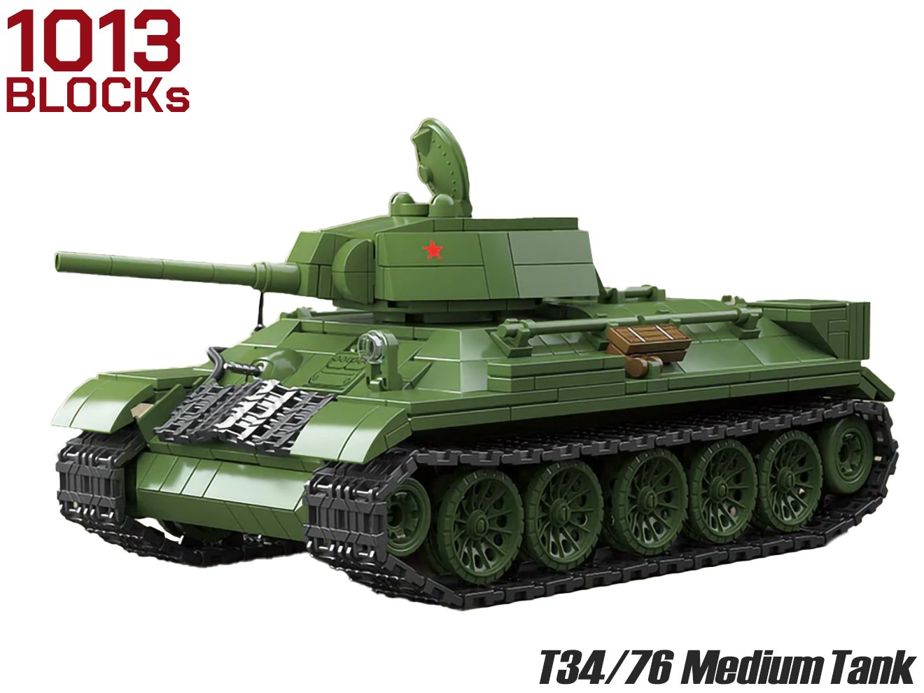 AFM ソ連軍 T-34/76 中戦車 1013Blocks | ミリタリーベース