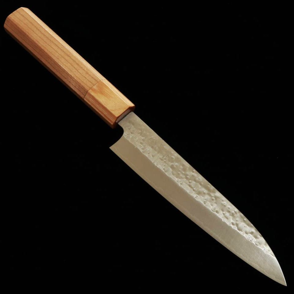STYLE-K 黒崎真 ペティナイフ SG2 鎚目 桜八角柄 (135mm) – 三浦刃物店