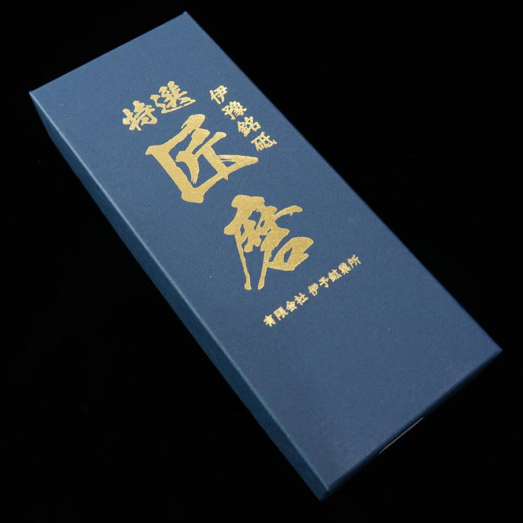 匠磨 伊予銘砥 半天然砥石 67×189×29mm – 三浦刃物店 Miura Knives