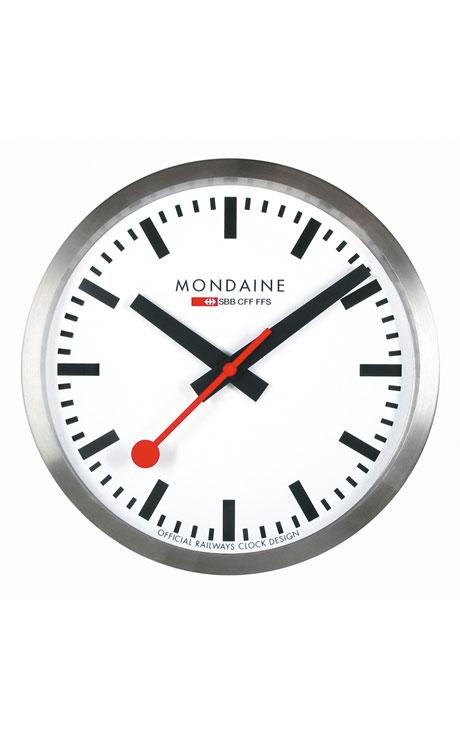 人気商品】ウォールクロック 25cm ホワイト – MONDAINE JAPAN ONLINE STORE
