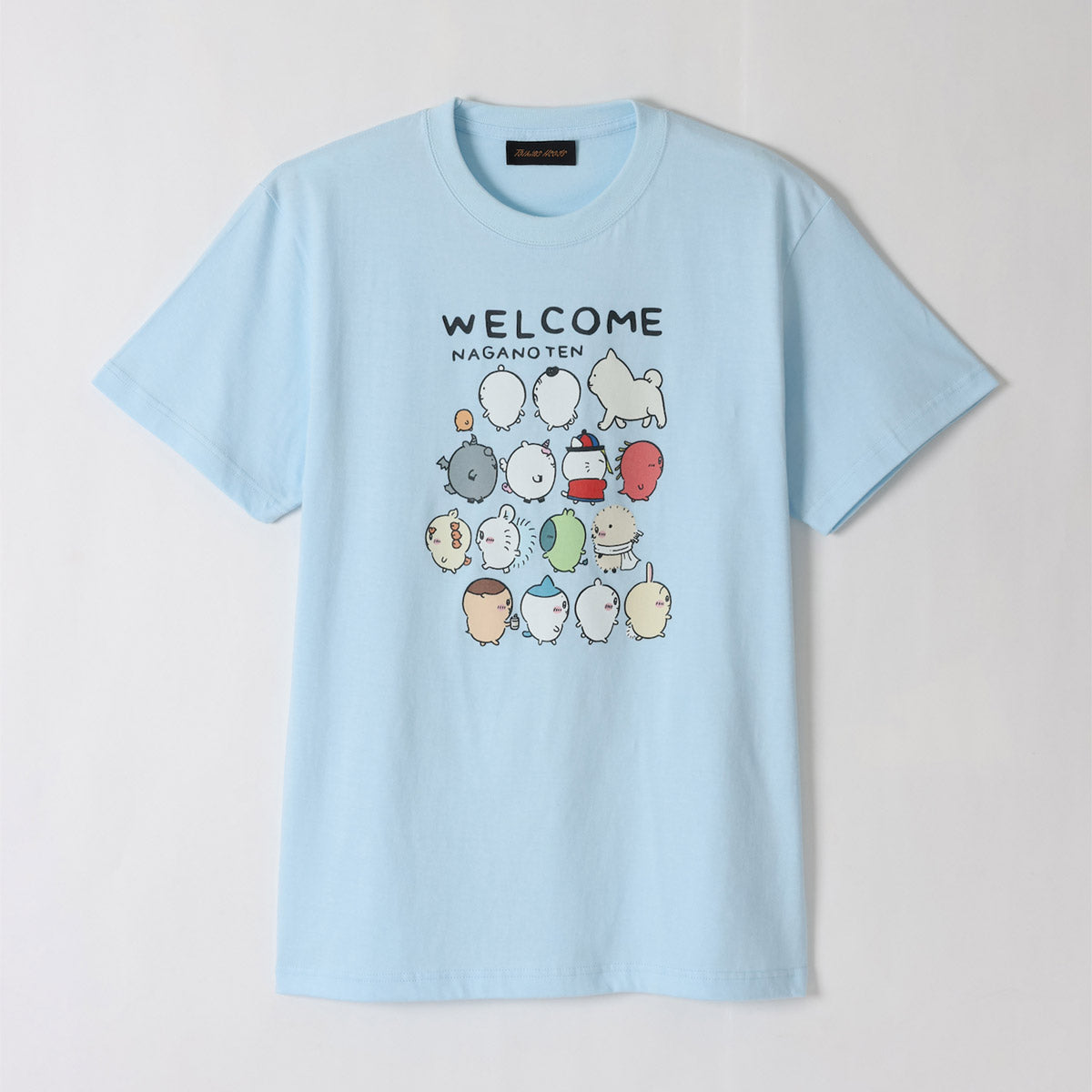 ナガノフレンズ Tシャツ 行進 ライトブルー | ナガノキャラクターズ