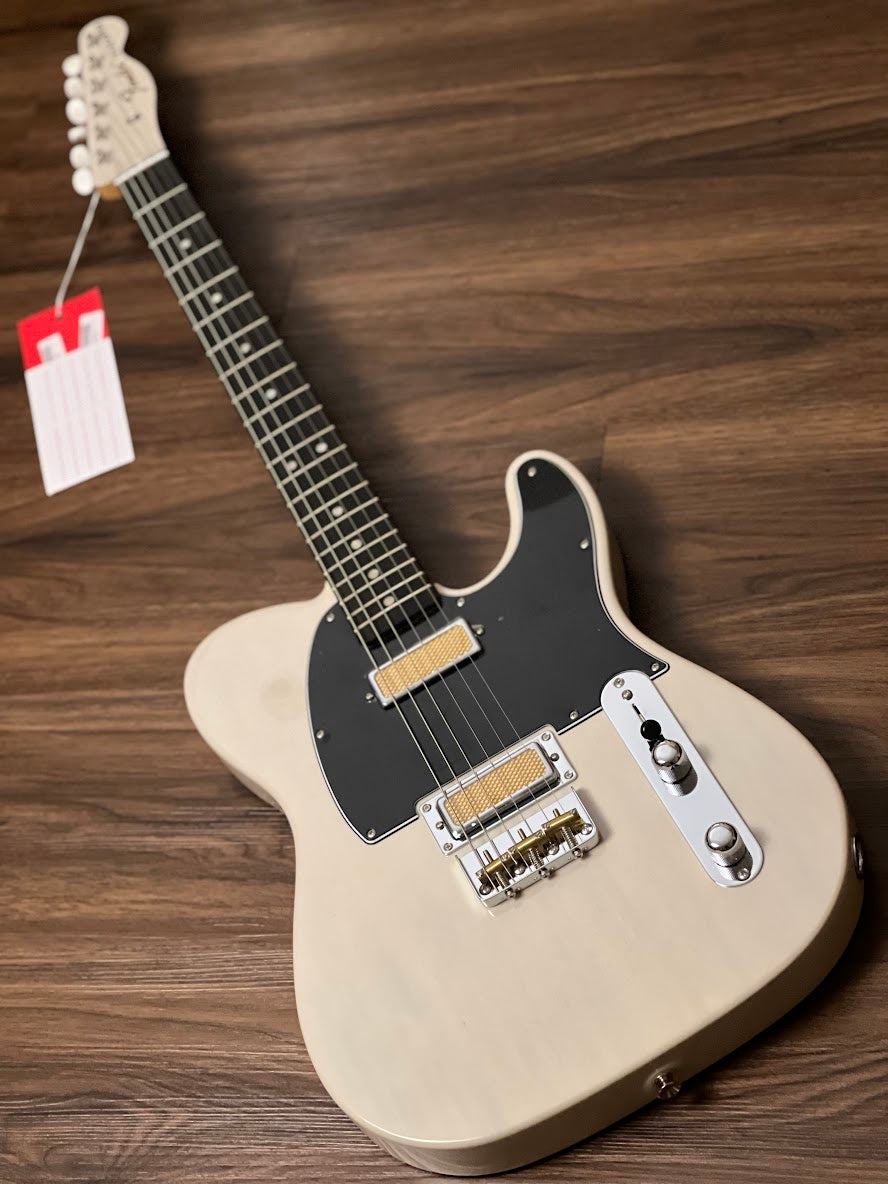 Fender Gold Foil Telecaster with Ebony FB in White Blonde