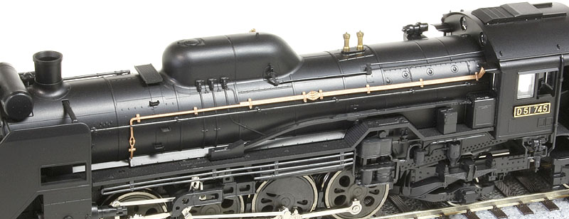 KATOのD51(16.5mm)はこんな感じでした