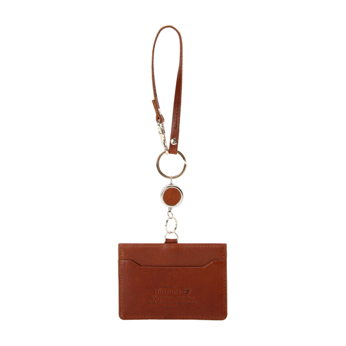 ONE STORE｜leathertone｜栃木レザー リール付きパスケース 定期入れ