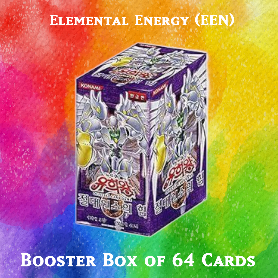 Yugioh Orica - Elemental Energy (EEN) Booster Pack of 64 anime