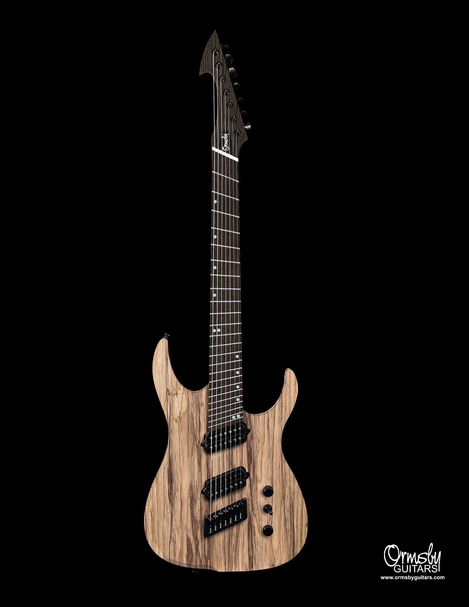 PRE-ORDER Run 20 Hype GTR - Black Limba (DEPOSIT) – Ormsby Guitars