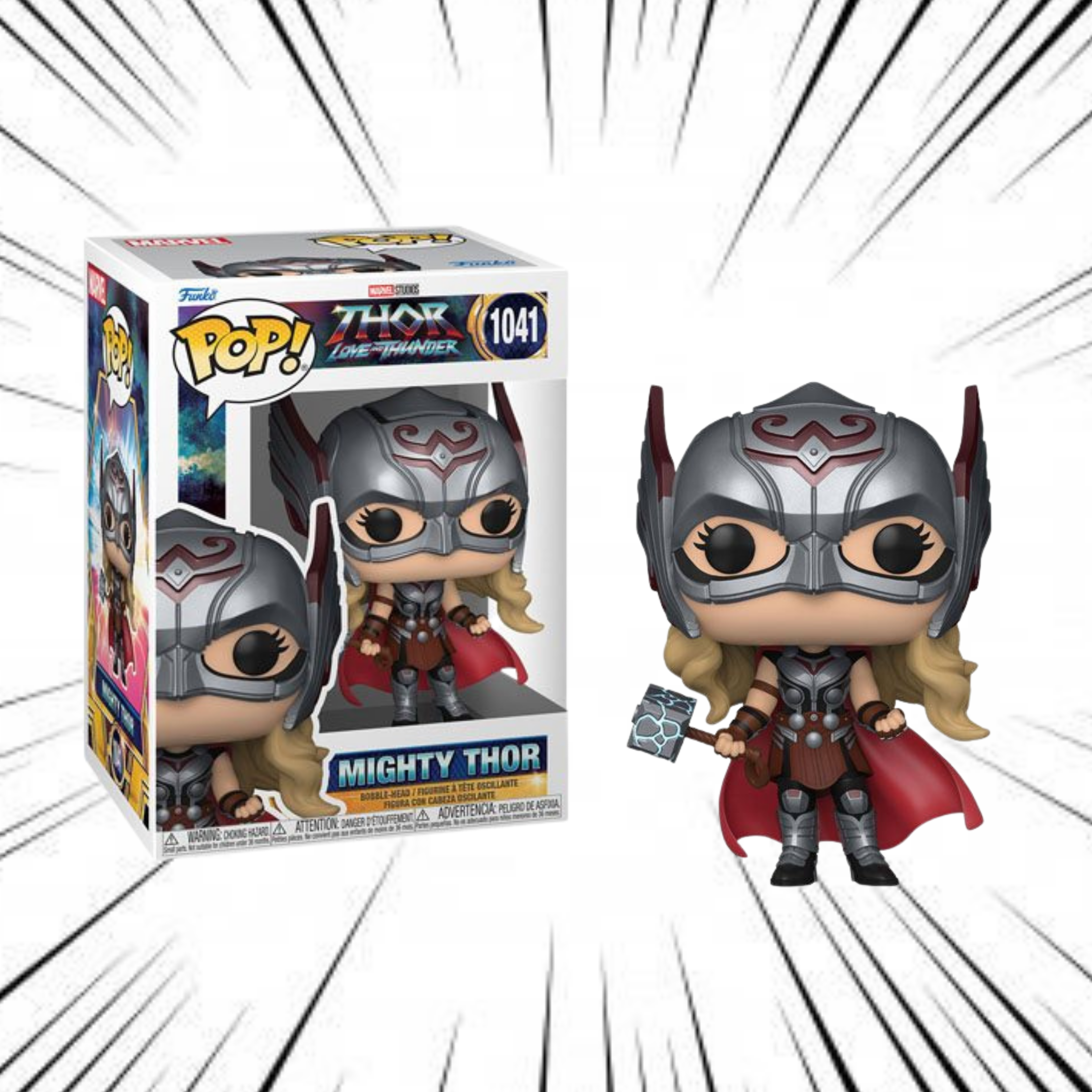 Funko Pop! Marvel Thor 4 : Love & Thunder [1041] - Mighty Thor