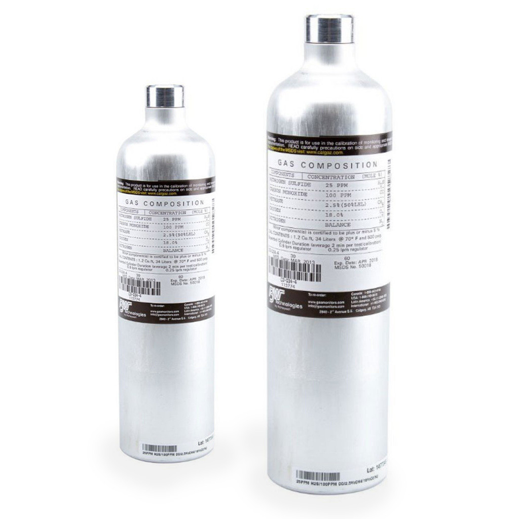 BW 1 ppm Phosphine (PH3) Calibration Gas | CG2-P-1-34 | BW