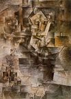 Pablo Picasso, picture Portrait of Daniel-Henry Kahnweiler 1910