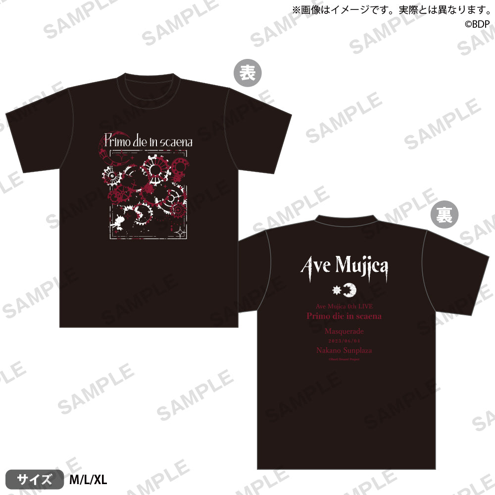 Ave Mujica 0th LIVE「Primo die in scaena」 Tシャツ XLサイズ