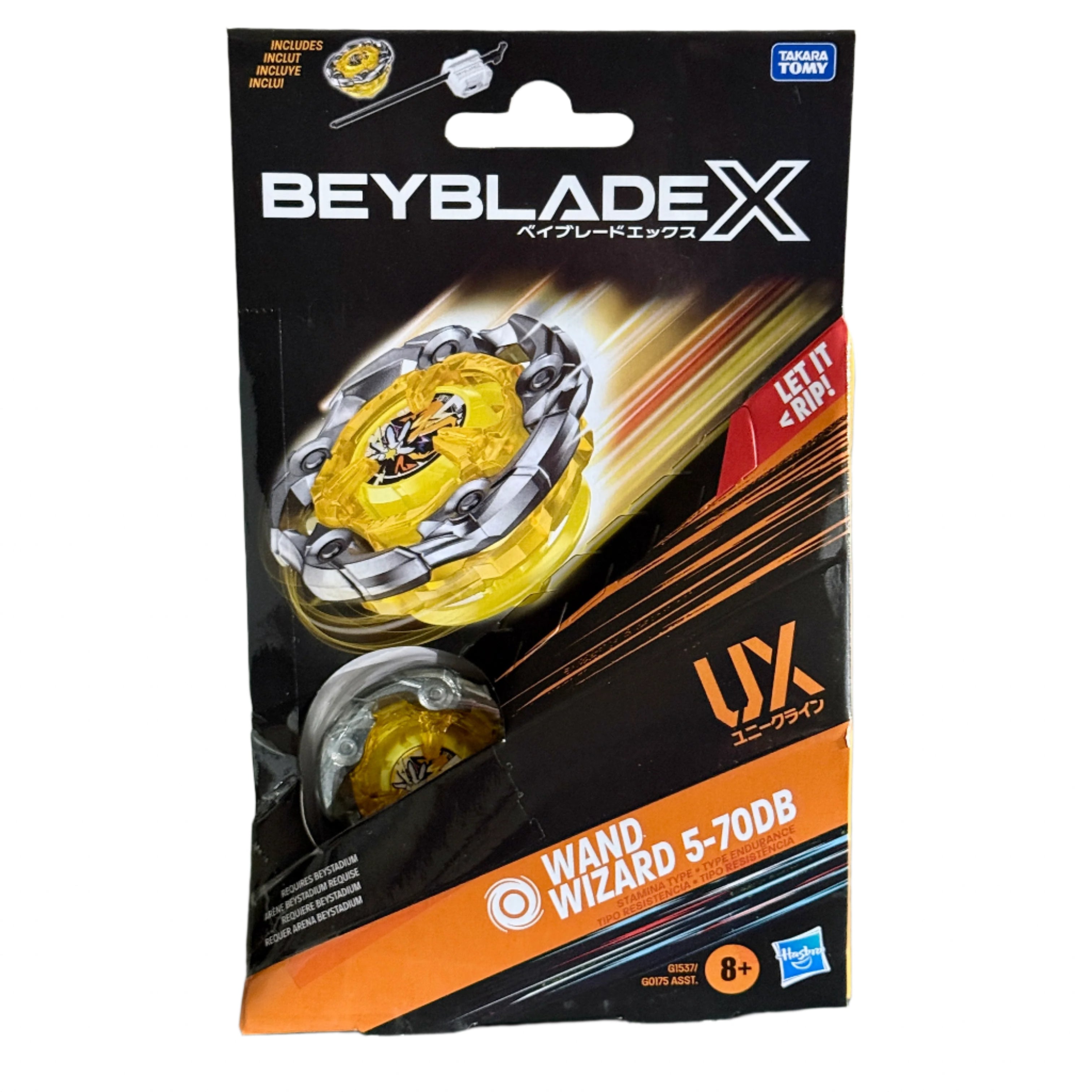Beyblade X Wand Wizard / Rod 5-70DB UX Starter Pack (UX Series)