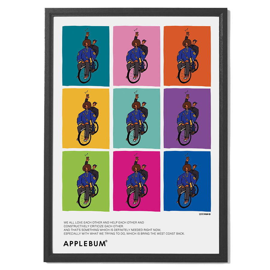 アップルバム ポスター APPLEBUM × JUTA SVOGG GIN&JUICE A1 POSTER
