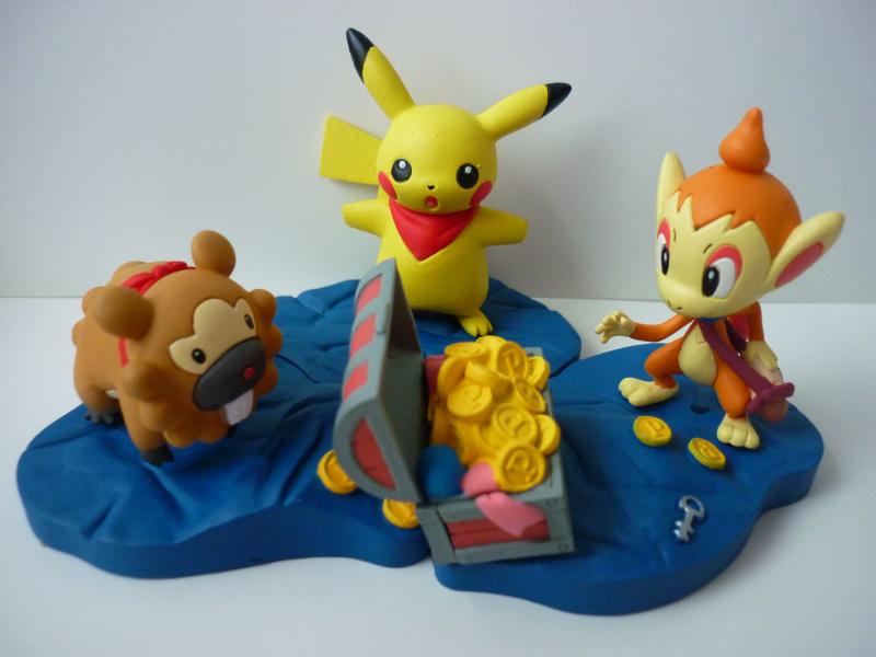 ぽけもん☆かふぇ ポケモン不思議のダンジョン ジオラマ フィギュア