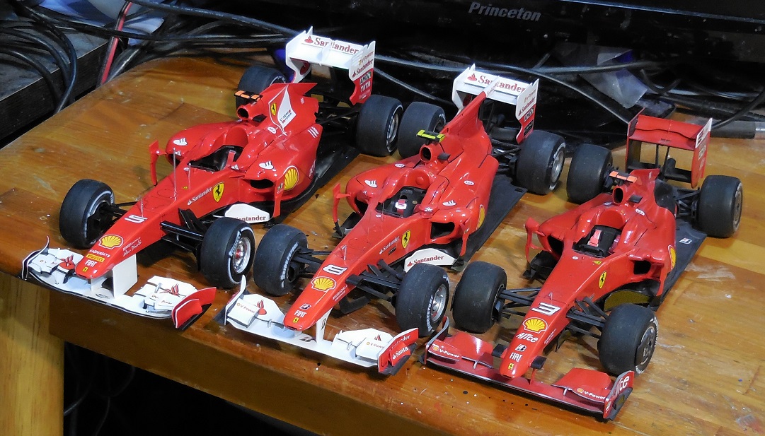 1/20 フェラーリ 150°イタリア 日本GP アロンソ仕様 完成品 フジミ