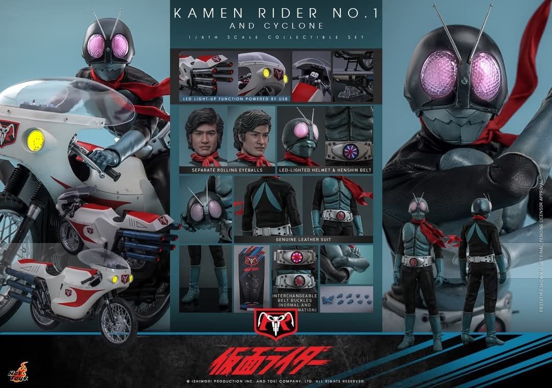 ホットトイズ TMS148仮面ライダー1号 & サイクロン号 – ブラザーズホビー