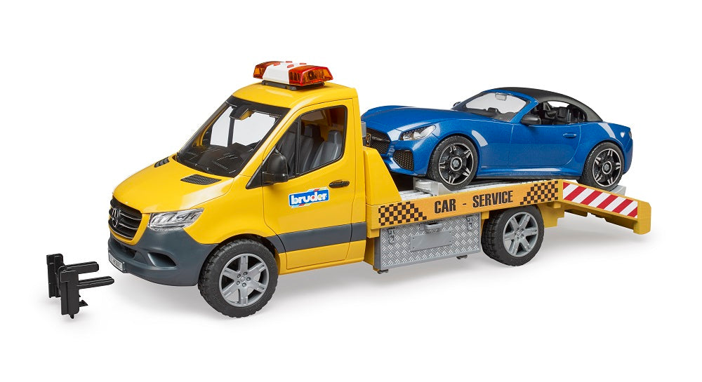MB Sprinter transporter with Light + Sound Module and B – Bruder