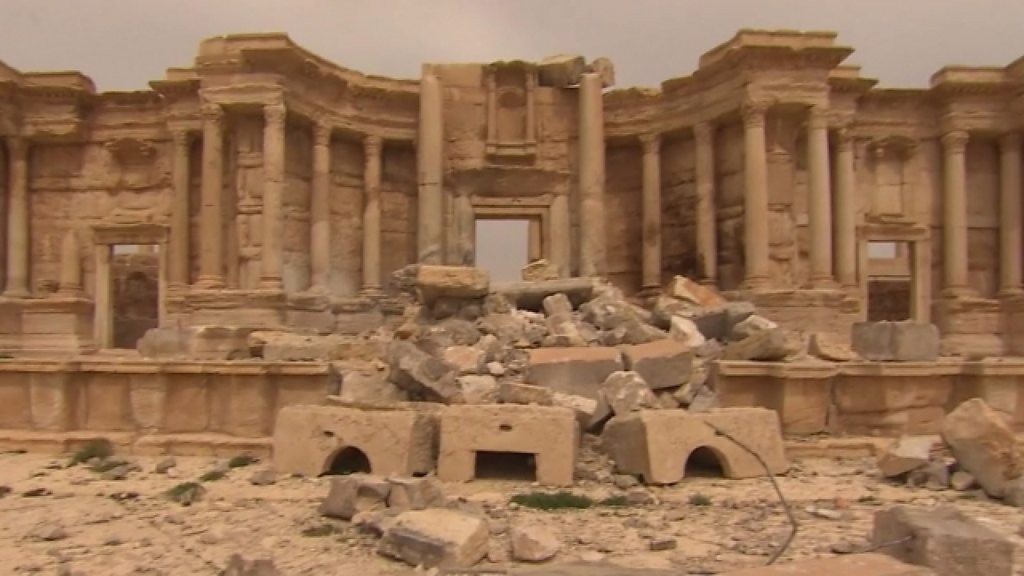 古代遺跡パルミラ 2度のIS支配を経た今 - BBCニュース