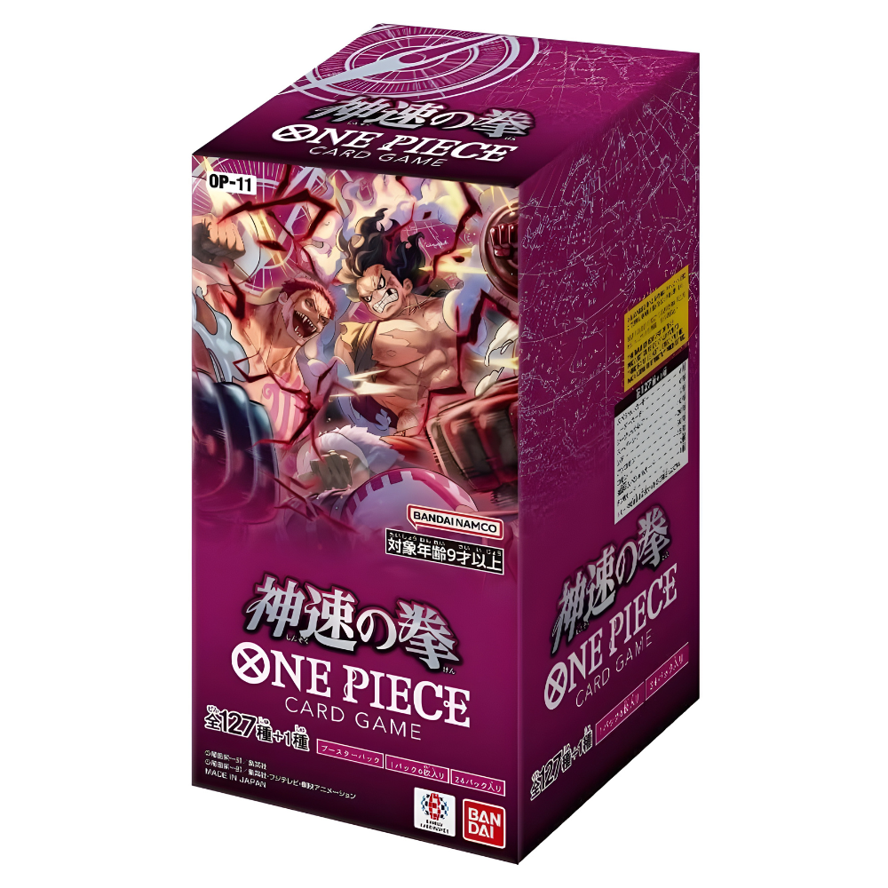 One Piece TCG [OP-11] A Fist Of Divine Speed Booster Box (Japanese