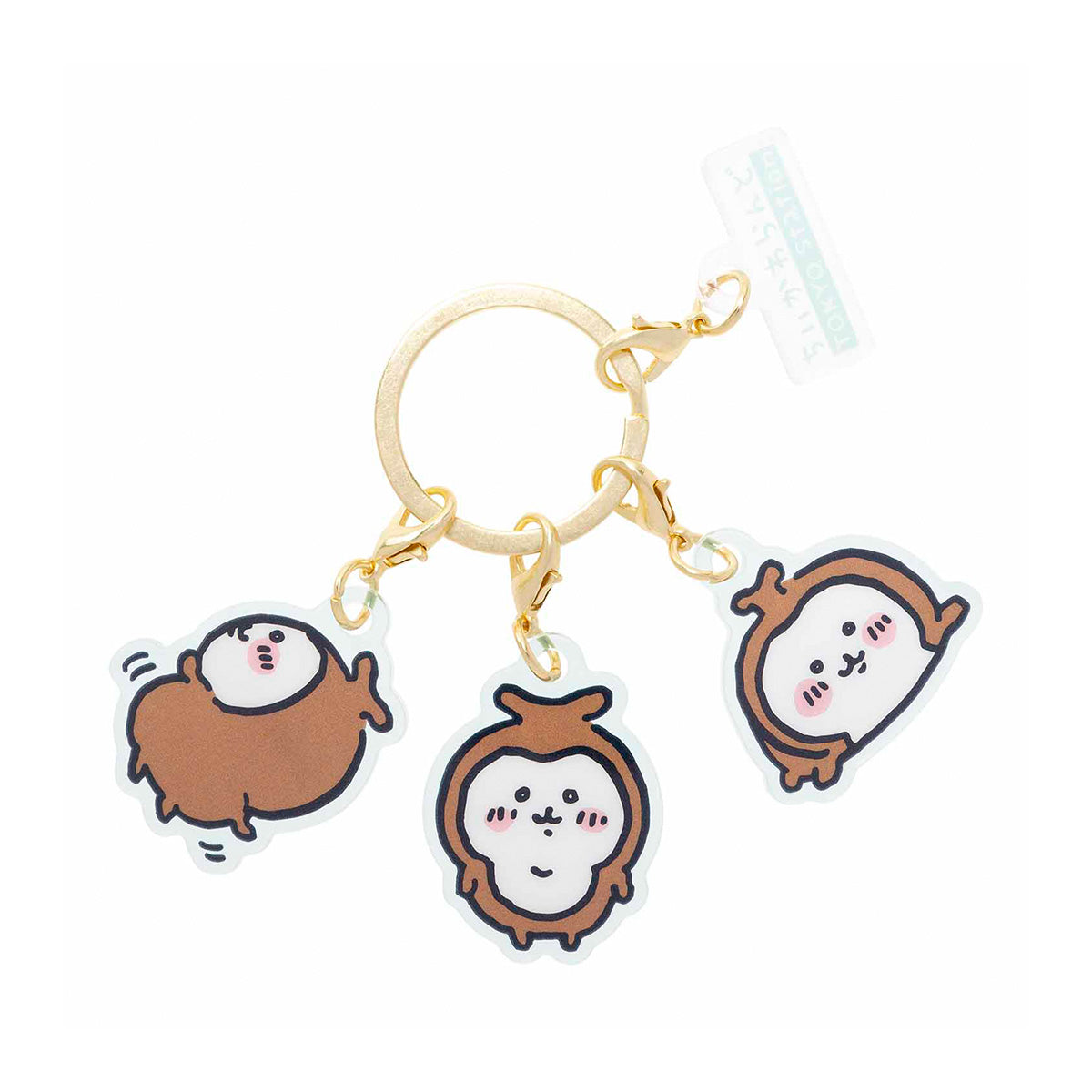 ちいかわ 東京みやげ 分けられる！3連アクリルチャーム（カブトムシ