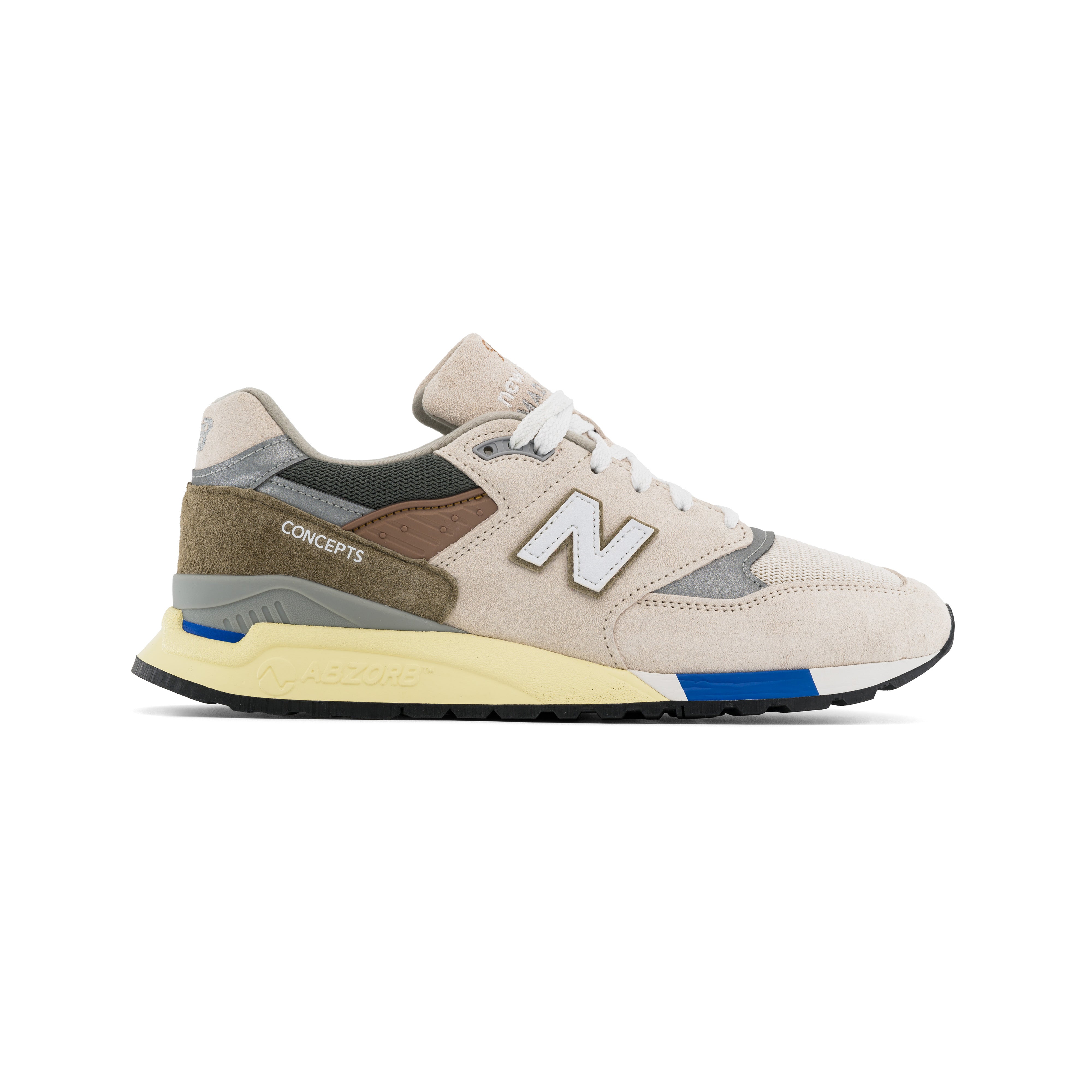 Concepts x MADE in USA New Balance 998 C-Note (Sea Salt/Covert