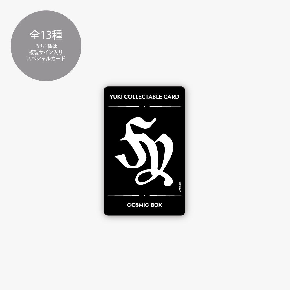 Collectable Card（コレクタブルカード／全13種） – YUKI オフィシャル