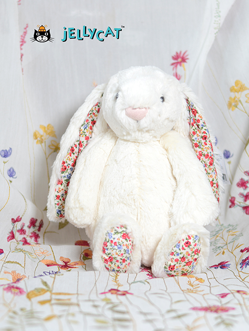 Mサイズ /31cm 】Blossom Cream Bunny BL3CBN ブロッサム バニー 花柄