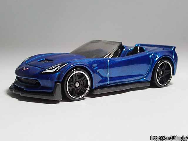 ホットウィールのシボレー・コルベットC7 Z06 コンバーチブルは