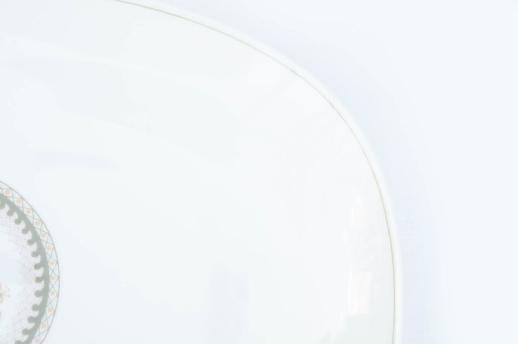 Vintage Noritake Oval Plate Hermitage U.S. Pattern/ノリタケ