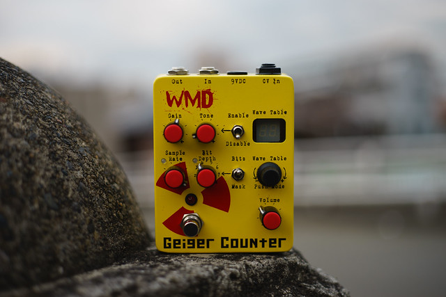 デジタルによる強烈な歪みエフェクターWMD Geigar Counter ガイガー