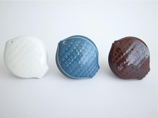 60's Hakusan Ceramic Coat Hanger白山陶器 森正洋 魚 フィッシュ
