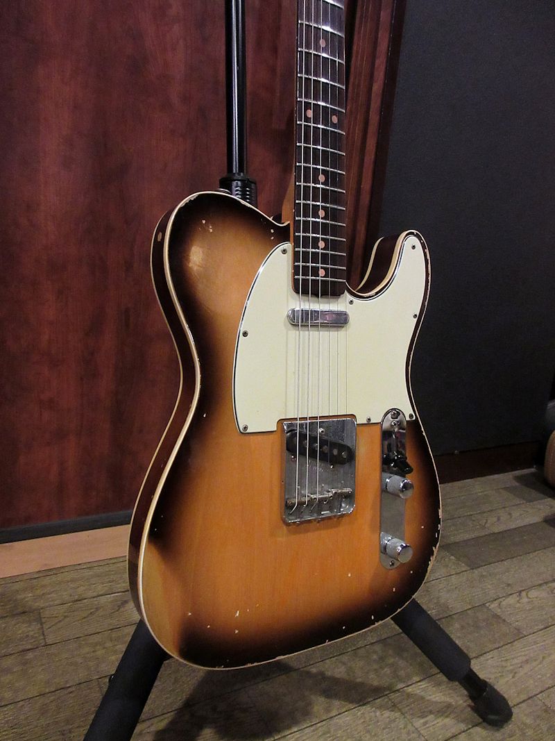 1960 Fender Custom Telecaster Sunburst - ヴィンテージギター買取り