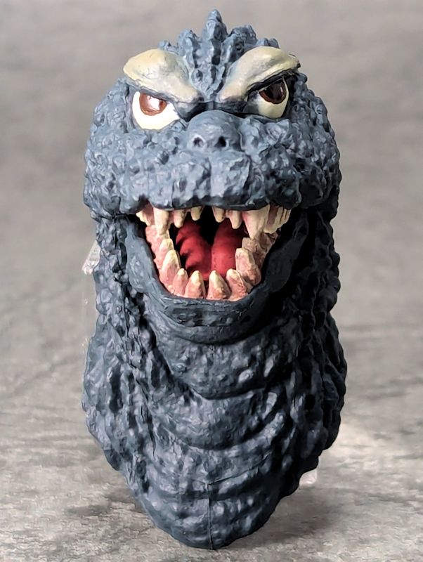 玩栗犬と、一番くじ ゴジラ 70th Anniversary モンスターヘッド