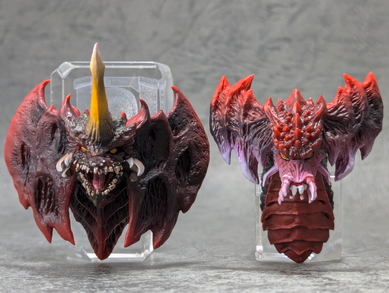 玩栗犬と、一番くじ ゴジラ 怪獣乱舞 モンスターヘッドマグネット | 玩