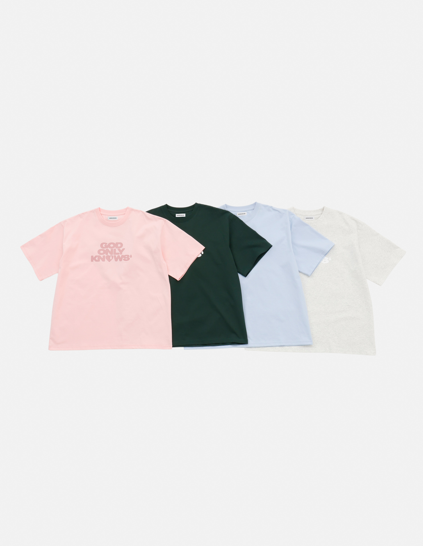 SIGNATURE LOGO TEE – GOD ONLY KNOWS