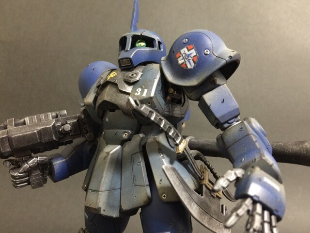 MS-05B ザクⅠ ランバラル専用機 MG1/100 – Zang Dang ichi 残弾1
