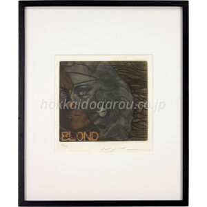池田 満寿夫 『BLOND』 銅版画 - 北海道画廊