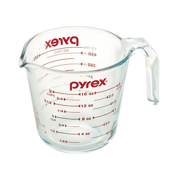 PYREX 計量カップ 500ml 耐熱ガラス 取っ手付き メジャーカップ – ハウジー