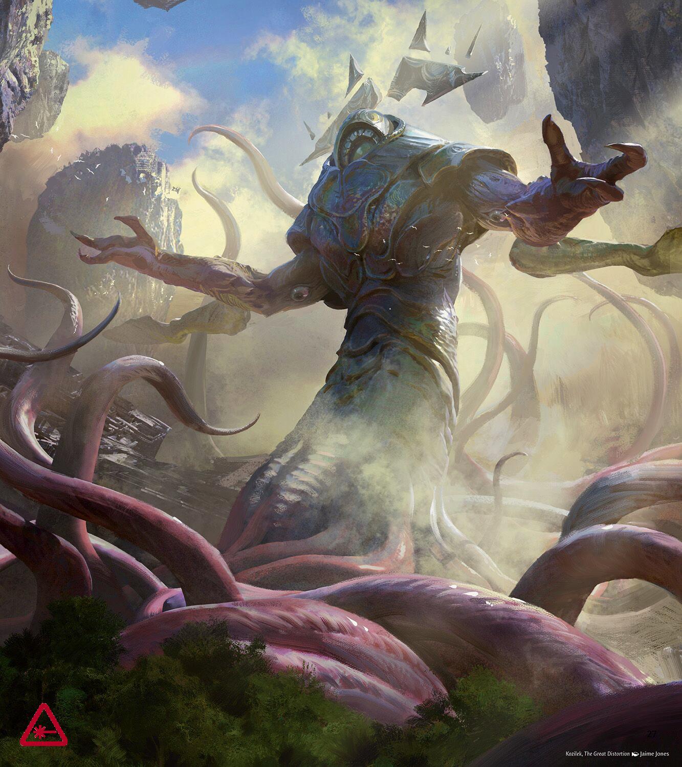 Kozilek emerges, by Lius Lasahido : r/magicTCG