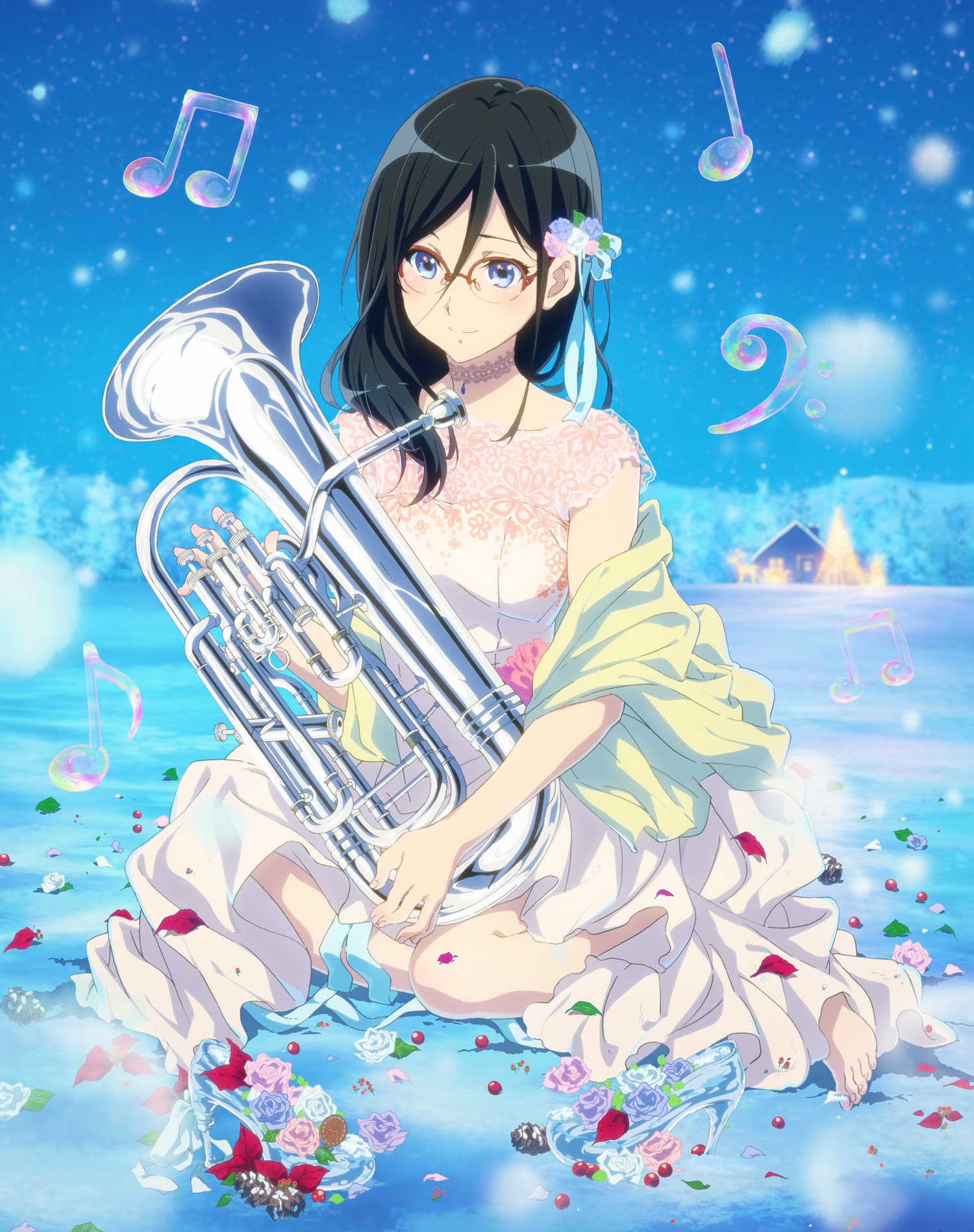 田中明日香誕生日コンサートアート [響け！ユーフォニアム] : r