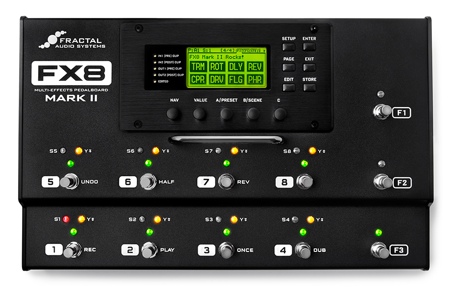 新製品情報】Fractal Audio Systemsの人気モデル「FX8」がリニューアル