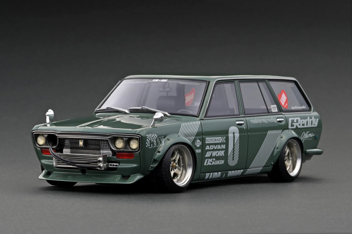 IG3147 Datsun Bluebird (510) Wagon Green – ignition model