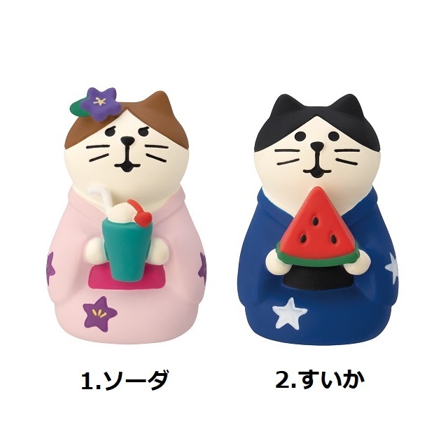concombre（コンコンブル）七夕 2025 浴衣猫