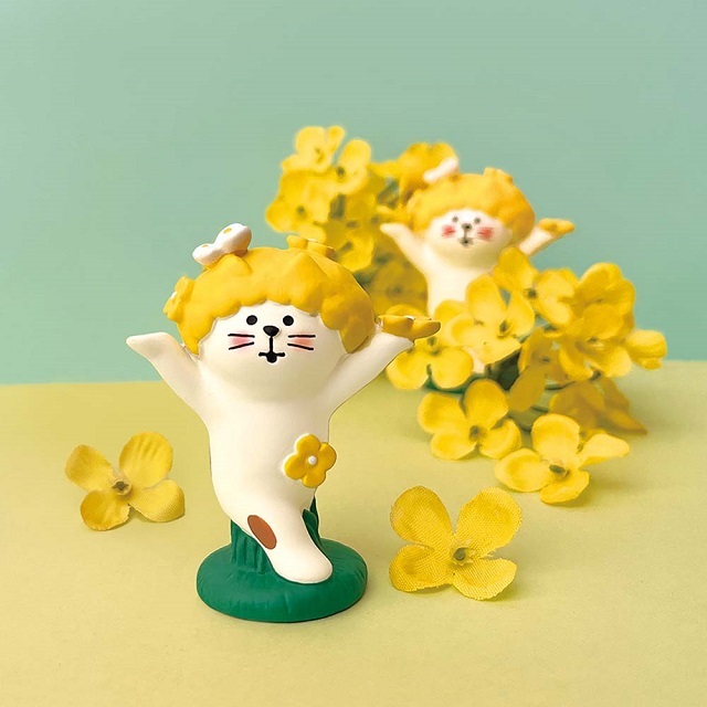 concombre（コンコンブル）Hello Spring 野原でうっとりうさぎ