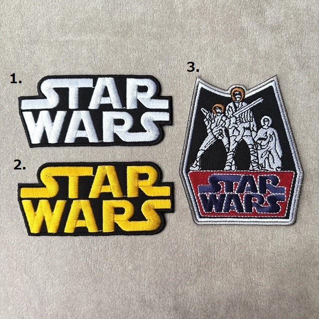 メール便可」スターウォーズ ワッペン