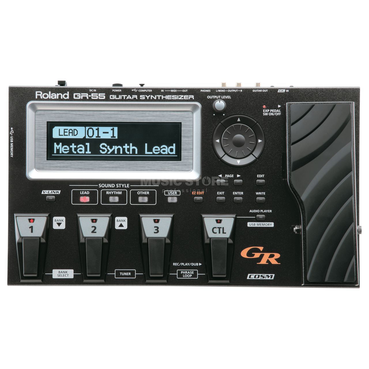 Roland GR-55GK Black incl. GK3 Guitar synthesizer - buy online | USA