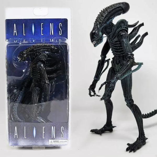 NECA Blue Xenomorph Alien Action Figure with Bendable Tail