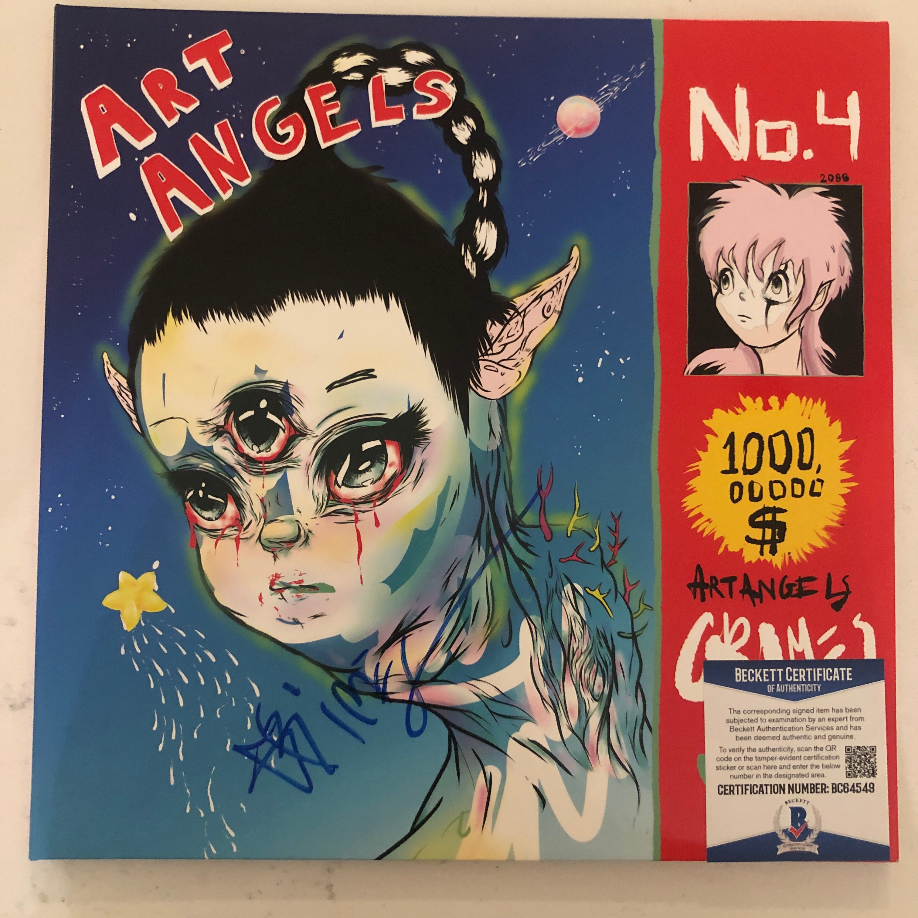 GRIMES Autograph Signed 