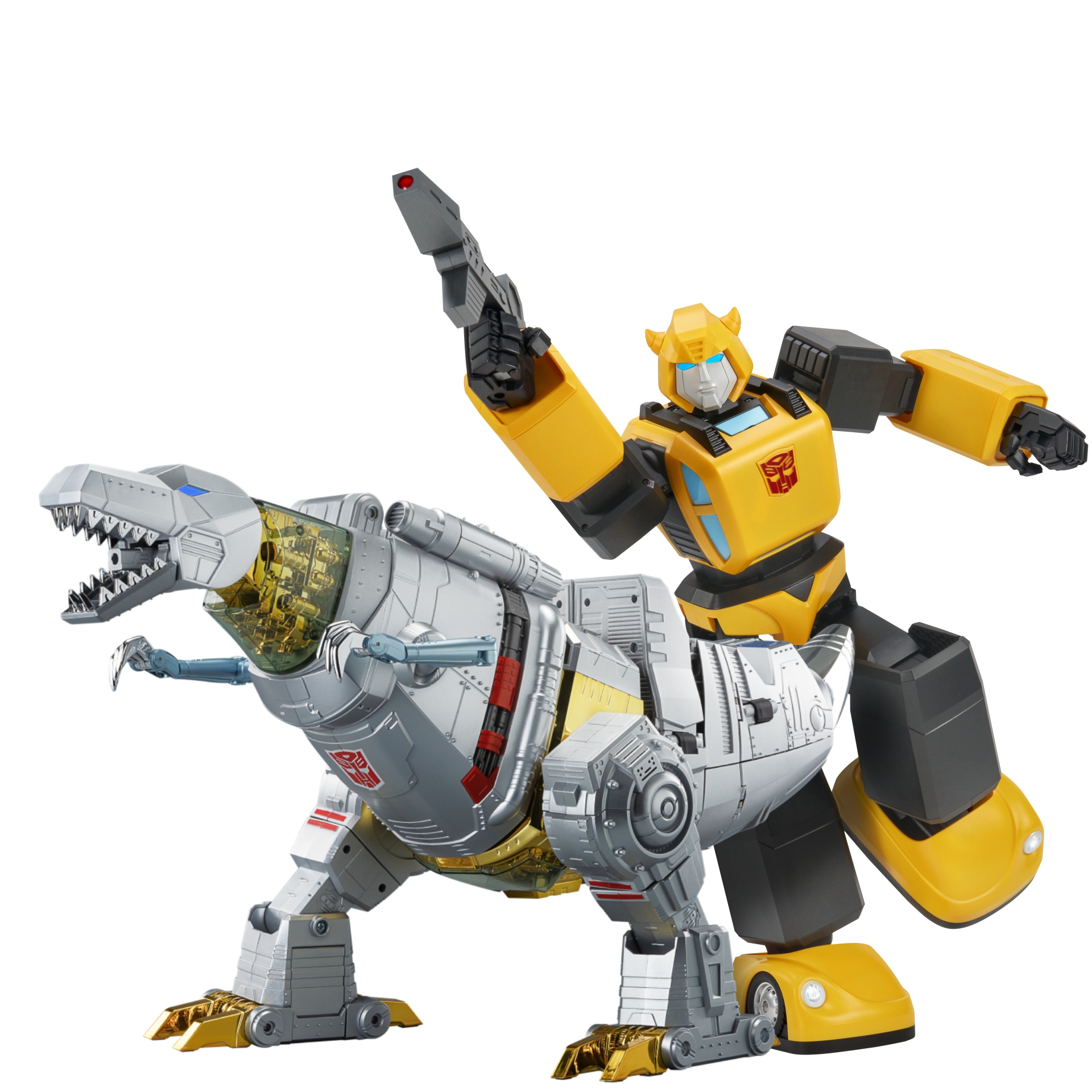 Robosen set】グリムロック&バンブルビーの世界を楽しもう！